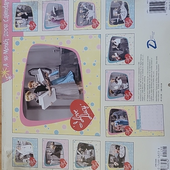 I Love Lucy 2006 Calendar - Picture 2 of 2